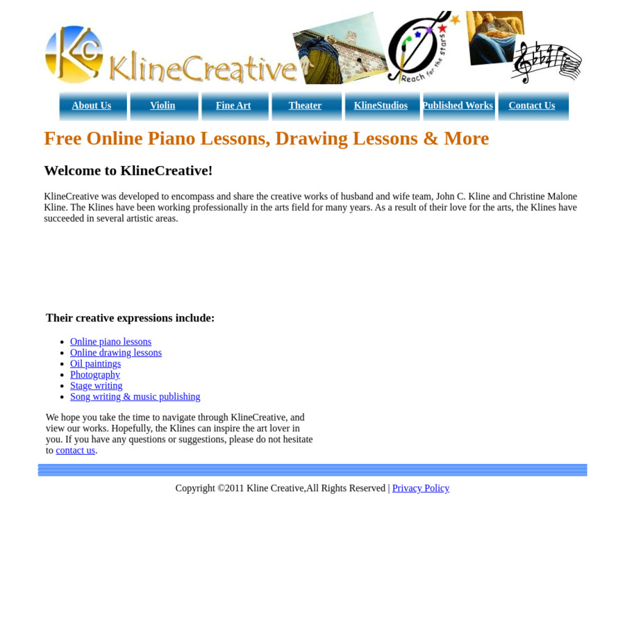 Kline Creative For Beginners / The site offers instructional videos on