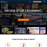 One Month Free Great Courses Plus