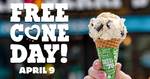 Free Cone Day at Ben & Jerry's (Tuesday 9th April)
