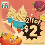 2x Mango Passionfruit Mr Softee for $2 at 7-Eleven