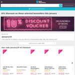 10% off 100s of Books at Book Depository