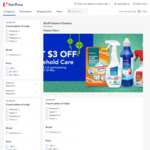 $3 off ($12 Min Spend) on Participating FairPrice Household Care Products at FairPrice On