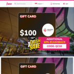 10% eCashback on $100 Frasers Property Gift Cards at Fave
