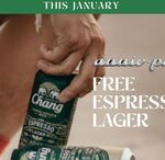 Free Chang Espresso Lager & Ice Cream from 11am Saturday (20/1) @ The Hammock Market