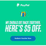 Free PayPal $5 Voucher
