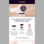 Free BY TERRY 3pc Best Sellers Trial Kit @ BY TERRY (Collect In-Store)