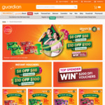 $8 off ($88 Min Spend) or $10 off ($100 Min Spend) BRAND'S at Guardian