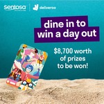 Win a Sentosa FUN PASS™ (120 Tokens) and a 1-Year Sentosa Islander Membership for 4 from Deliveroo