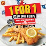 1 for 1 Dory And Chips $13.90 @ Manhattan Fish Market Northpoint City / Causeway Point
