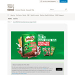 Free MILO Gao Siew Dai (Less Sugar) Sample Delivered from Nestle