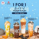 1 for 1 Snow Mountain Drinks at LiHO