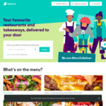 $5 off ($30 Min Spend) at Deliveroo [Trust Bank Cards]