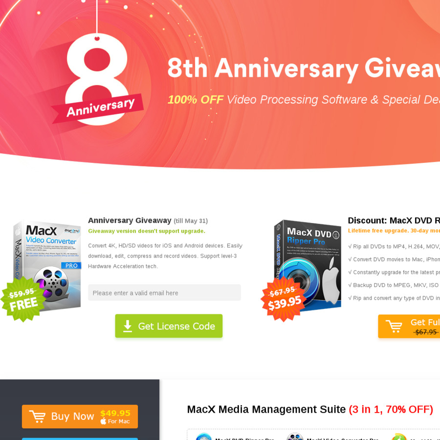 Macx Video Converter Pro 4k Video Processing Software Giveaway Cheapcheaplah