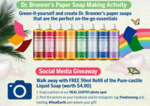 Free 59ml Refill of Dr. Bronners Pure-Castile Liquid Soap @ Watsons (Takashimaya)