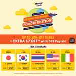 $7 off ($50 Min Spend) on Japanese, Korean, Thai, Western & Italian Cuisine via Chope (DBS PayLah! Payments)