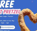 Free Pretzel Sunday (14/5) & Saturday/Sunday (20-21/5) @ Pretzel Planet (Sengkang Grand Mall)