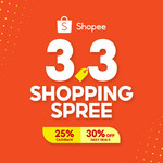 30% Cashback (No Min Spend, Capped at $5) at S-Mart by Shopee