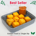Gold Toast with Dip for $3.54 (U.P. $5.20) at Tuk Tuk Cha via Lazada