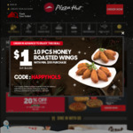 Large Pizza for $3.90 at Pizza Hut (Delivery Only)
