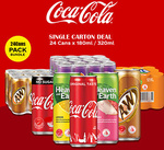 24 Cans Coke Original $9.99 + $1.99 Delivery @ Gusto Inc Via Qoo10