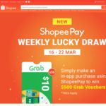 Win $500 Worth of Grab Vouchers from Shopee