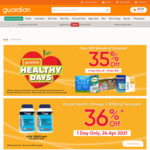35% off Vitamins at Guardian