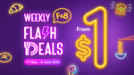 Weekly F&B Flash Deals from $1 Using M Malls App