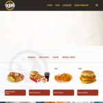 2pcs Chicken, 4pcs Tenders, 2x Honey Butter Biscuits & Regular Mashed Potatoes for $12.90 (U.P. $21.60) at Texas Chicken (App)