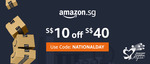 $10 off ($40 Min Spend) at Amazon SG