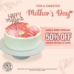 50% off Mango Passionfruit Mousse Cake ($29.95) at The Coffee Bean and Tea Leaf
