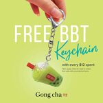 Free Bubble Tea Keychain with Every $12 Spent at Gong Cha