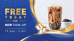 Free Bubble Tea Voucher for Playmade, Playground by Playmade or Chicha SanChen (Worth $5) @ M Malls app