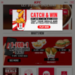 Free Delivery on Orders Over $20 at KFC Delivery (DBS/POSB Cards)