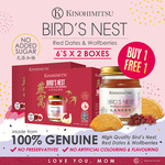 Buy 1 Free 1 Kinohimitsu Bird's Nest $32.90 + $1.99 Delivery @ Kinohimitsu via Qoo10