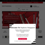 $10 off ($100 Min Spend) at Sephora [DBS/POSB Cards]