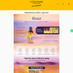 Free Immortelle Skin Care Kit from L’OCCITANE (Collect in-Store)