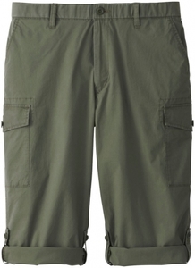 wybzd Men's Classic Relaxed Fit Cargo Shorts Summer Athletic 3/4 Capris  Pants with Pockets Grey M - Walmart.com