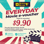 Golden Village Everyday Movie Evoucher $9.90 Via Qoo10