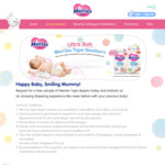 Free Tape Diaper Sample Delivered from Merries