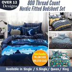 800 Thread Count Fitted Bedsheet $5.90 + $1.99 Delivery @ Li Mang Home Trading via Qoo10