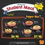 Pepper Lunch - Student Meals: $6.90, $7.90, $9.90 Deals