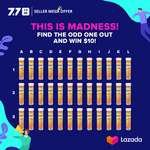 Win 1 of 5 $10 Lazada Vouchers from Lazada