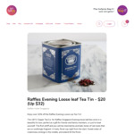 Raffles Evening Loose Leaf Tea Tin - $20 (up $32)