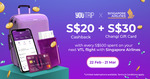 Spend $500 at Singapore Airlines Appointed Travel Agents, Get $20 Cashback + $30 Changi Gift Card (YouTrip Cards)