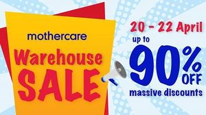 mothercare warehouse sale