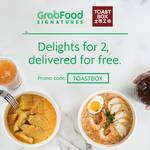 Curry Chicken with Rice, Laksa and 2 Ice Kopi/Melaka/Ice Teh Melaka for $17 Delivered from Toast Box via GrabFood