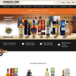 $8 off Orders over $200 for Online Alcohol at Paneco - Free Next Day Delivery
