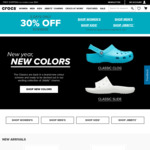 30% off Sitewide at Crocs