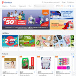 $5 off ($120 Min Spend) Sitewide at FairPrice On [Mastercard]