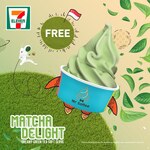 Free Matcha Mr Softee Green Tea Soft Serve Ice Cream @ 7 Eleven